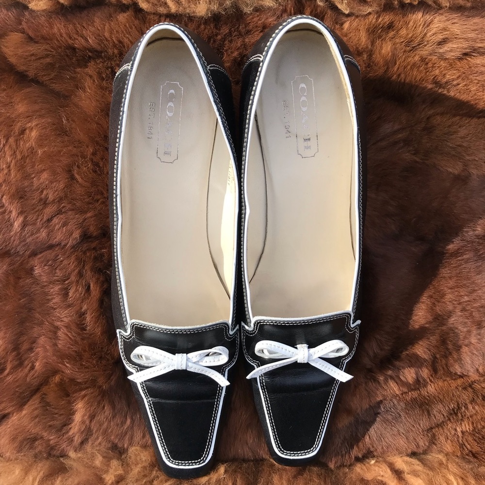 Coach Black Heels
